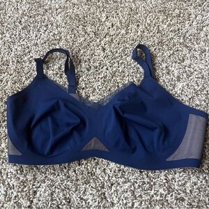 Honeylove Deep Blue and Beige Bras M 36 B/C